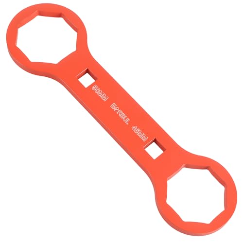 Image of EVRBUL Motorcycle Fork Cap Wrench 46mm / 50mm Dirt Bike Fork Cap Tool compatible with Suzuki RMZ 250 450 RM250 CRF 250R 450R 450X