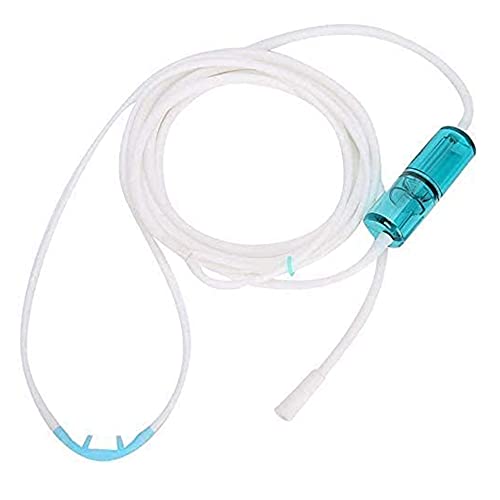 Lodokdre Oxygen, elastic silicone, oxygen nose cannula, not easy to deform and crack, easy to use and clean