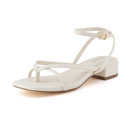 CUSHIONAIRE Women's Novella low block heel sandal +Memory Foam and Wide Widths Available