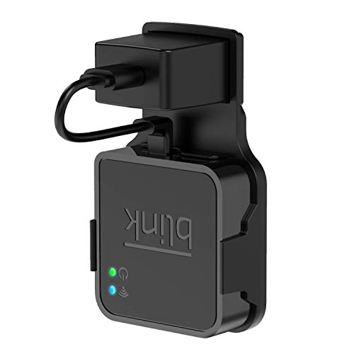 DG-Direct Outlet Wall Mount for Blink Sync Module, Hanger Bracket Holder for Blink XT Outdoor and Indoor Security Camera Black or White WiFi Hub, No Messy Wires or Screws (Black)