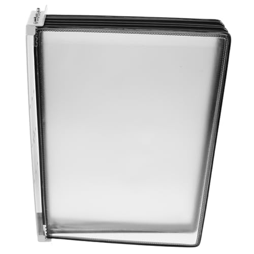 Cabilock Wall Hanging File Organizer Sturdy Page Flip Display for Documents Wall Mount File Folder for Practical Storage Office Home High Capacity Reference Organizer