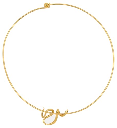 Oscar de la Renta, Snake Necklace, Gold