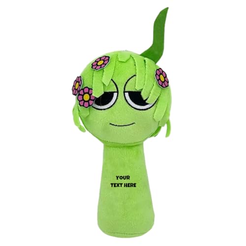 Image of Customized Text Green Sprunki Plush Toys