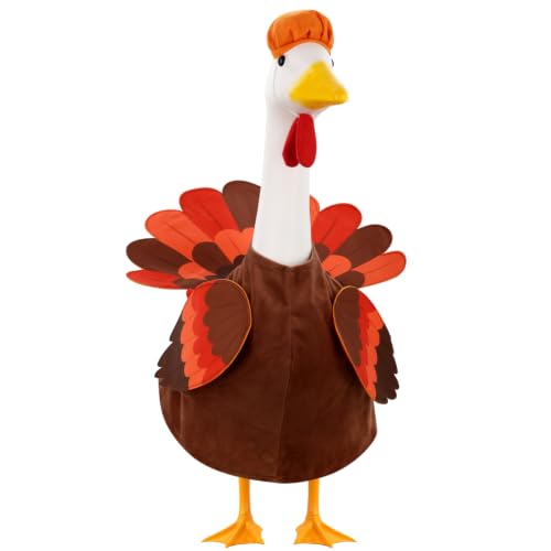 Thanksgiving Goose Outfit Turkey Goose Costume for Outdoor Garden Decor