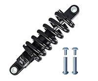 splumzer Mountainbike Hinten Stoßdämpfer Fahrrad Hinten Biliary Spring Shock, Schraubenfeder Schwarz, Ohne Dämpfung(Eye-to-Eye 165mm Spring Rates 550Lbs)