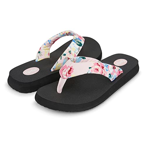Image of Floopi Flip Flops for Women Flat Yoga Mat Thong Womens Sandals Ladies Beach Sandals with Indoor & Outdoor Anti Skid Soles