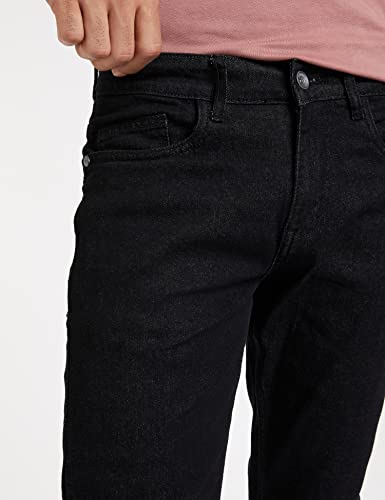 Image of Amazon Brand - Symbol Men's Cotton Rich Stretchable Jeans | Casual Denim Relaxed Fit