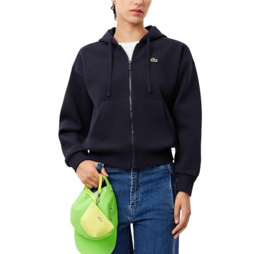 Lacoste Women's Zip-up Pique Hoodie