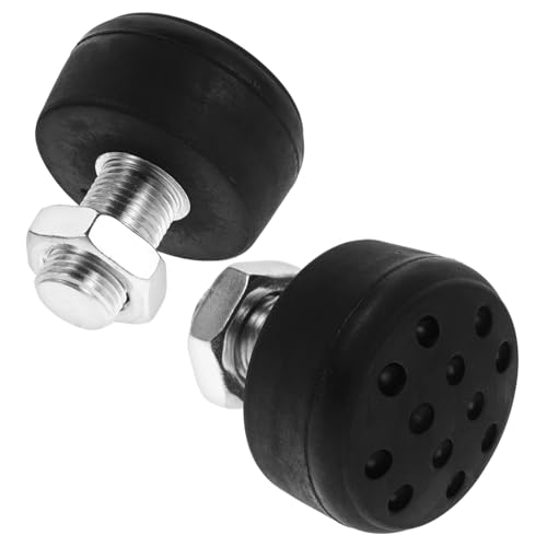 Mikikit 2pcs Roller Skate Toe Stoppers Replacement Toe Guards Skating Brake Plugs Skating Supplies