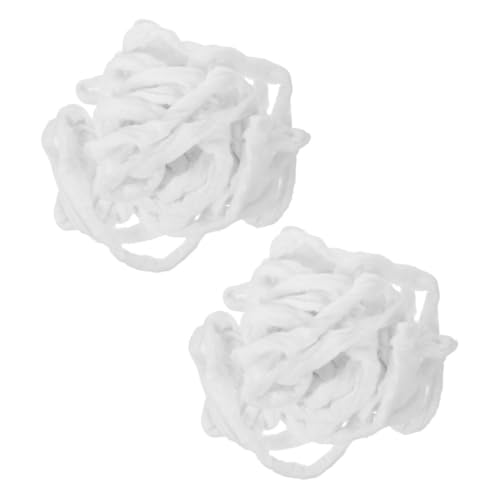 Gogogmee 2 Pack Cotton Rolls for Hair Perming Salon Beauty Strips Single Use Makeup Cotton Coils for Nail Art and Hair Care Versatile and Safe for Home Professional Use