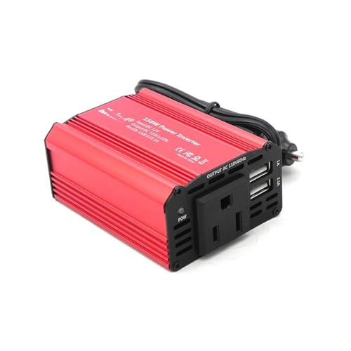 Onduleur de voiture 150W pour charger vos appareils en voyage de camping et trajets