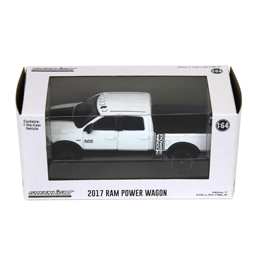 Truck 1/64 Lifted 2017 Ram 2500 Power Wagon Pickup Blanco miniatura 5