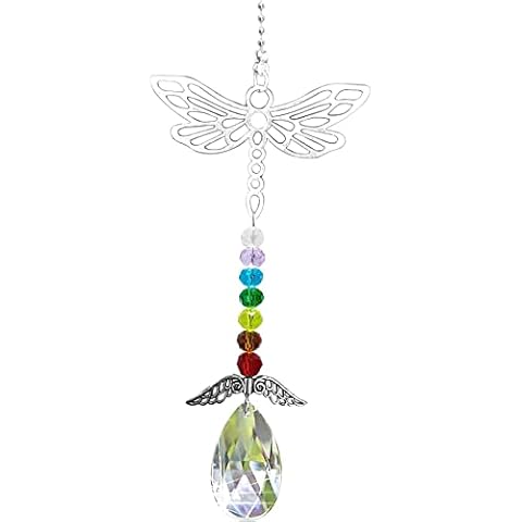 Peili Crystal Decor Dragonfly Suncatcher Cover