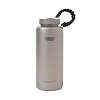 Vargo Titanium para-Bottle | Ultralight Titanium Water Bottle with 7 Feet of Replaceable 550 Paracord | 1 Liter (34 oz.) | Model T-452