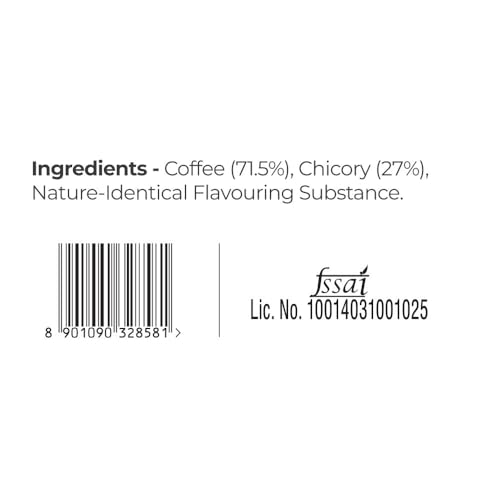 Tata Classic Instant Coffee, 200g Pouch, Chicory Mix With Strong Taste & Rich Aroma, With Flavour Locked Decoction Crystals