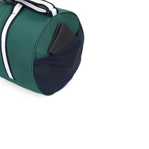 Image of United Colors of Benetton Crusader 32L Duffle Bag - Dark Green, Water-Resistant Gym Bag, with Adjustable Shoulder Strap & Side Pockets, 1-Year Warranty