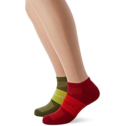 Salomon SONIC Unisex Running Socks, 2-Pack Cover