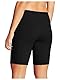 2er Pack Damen Unterrock Kurze Unterhose Unterkleid Radlerhose Underskirt Boxershorts Baumwolle (2er Pack/Schwarz, M)