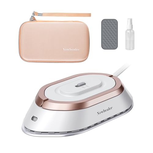 Image of Newbealer Travel Iron Set, 100-240V Mini Dry Iron for Clothes (No Steam)