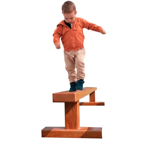 YXXSDP Home Gymnastics Equipment - Portable 30cm High Balance Beam Bar Wooden, Professional Walking Beams with Removable Base, for School/Travel/Gym Club(200x15x30cm/78.7x5.9x11.8inch)