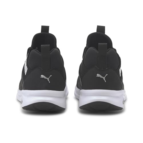 Image of Puma Women's Enzo 2 WN's Black White Running Shoe-4 Kids UK (19325601)