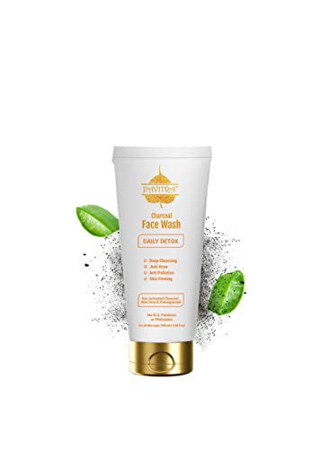 Image of Pavitra+ Activated Charcoal Face Wash 100ml | Oil Control & Acne Care | Natural Cleanser for Men & Women - Pollution Defense