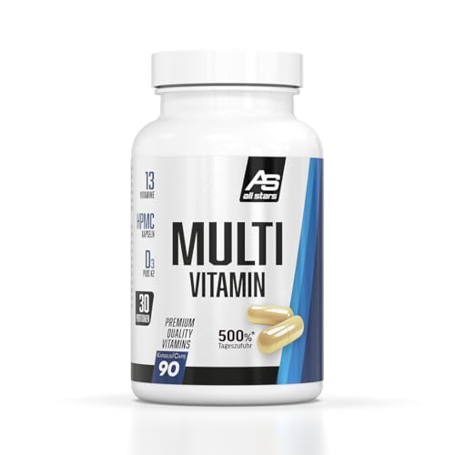 All Stars All Stars Multivitamin - 90 Kapseln, 1er Pack (1 x 75,6 g), 75.6 g