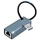 USB LAN Adapter 3.0, 1000 Mbps USB Ethernet Adapter USB auf RJ45 Gigabit USB Netzwerkadapter LAN Kabel Adapter Kompatibel für Switch,Mi Box,Laptop unter Win 11/10/ 8.1/8, Mac OS, Linux