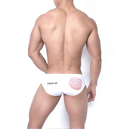 UXH Mens Swimsuit Briefs Padded Swimwear Printed Sexy Fashion Swimming Bikini Board Beach Surfing Swim2