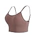 Damen Verkürztes Top aus Spitze Nicht wattiert Sport BH Push Up Sexy Bustier ohne Buegel Wohlfühl Bustiers Tops Bügelloser Soft Bra Büstier Yoga Set Bandeau Klassische BHS Basic Sp