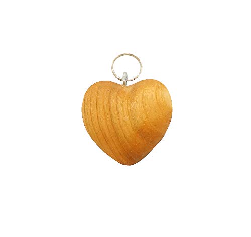Lot de 2 porte-clés HOFMEISTER® en bois de cerisier huilé, 7,5 x 5,6 x 3 cm Cover