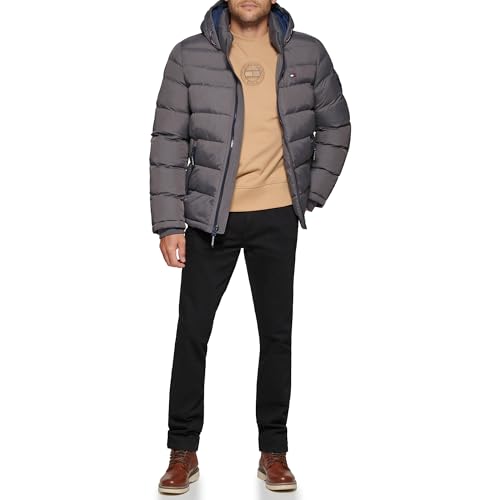 Image of Tommy Hilfiger Mens Quilted Puffer Jacket
