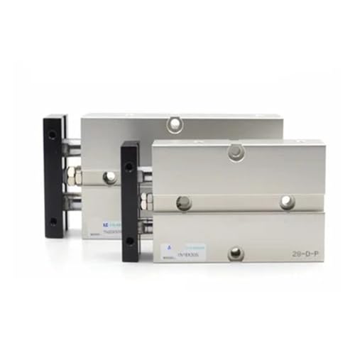 Cilindro tipo F-TN10 magnético de doble varilla en aleación de aluminio TN25X50S de 10mm 2