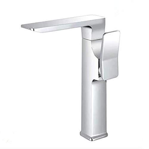 Grifo de baño cascada de 360 grados para renovar el lavabo con agua caliente y fría sobre cubierta