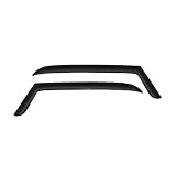 Mifeier 2pc Front Door Sun/Rain Guard Window Visor Wind Deflector Compatible with 97-06 Jeep Wrangle