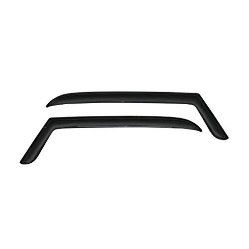 Mifeier 2Pc Front Door Sun/Rain Guard Window Visor Wind Deflector Compatible With 97-06 Jeep Wrangler Tj 92054 #TOP3