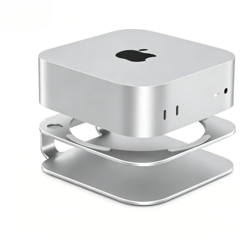 Amazon.co.jp: GEWOKLIY Mac mini M4スタンド アルミマウント 2024 Mac
