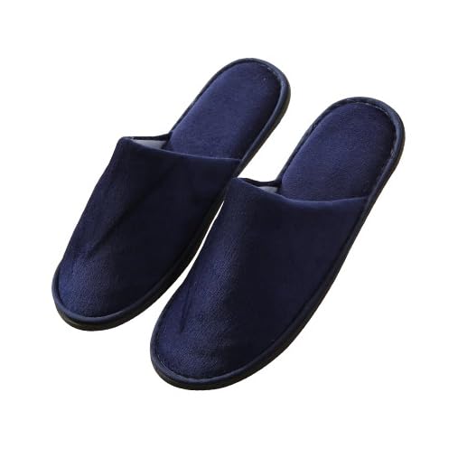 SynoRiver 5 Pairs premium SPA Slippers - Thick, Soft, Non-Slip, Disposable Slippers - Fits Most Men and Women - Perfect for Home, Hotel, or Commercial Use