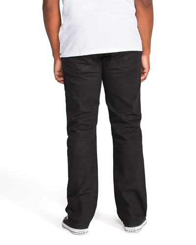 Image of Volcom Men's Solver Stretch Denim Jeans-Modern Fit Pant