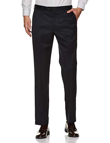 Image of Park Avenue Men's Relaxed Fit Formal Trousers