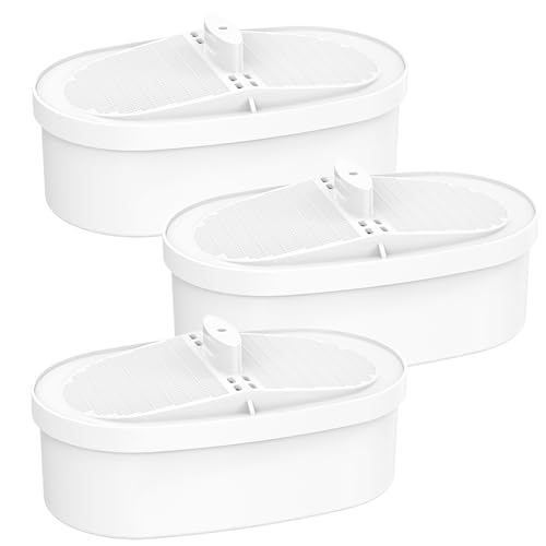 FYAEWPA Replacement Filter for Waterdrop® WD-PF-01A Plus, 3 Pack - Reduces PFOA/PFOS, Chlorine, Lasts 3 Months or 200 Gallons, Premium Water Filtration, Compatible with Waterdrop® Pitchers
