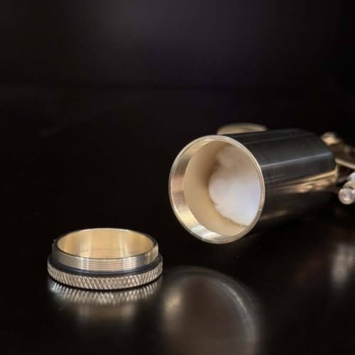 Image of Smoke King Vintage Capitol Gold Refillable Kerosene Lighter, Premium Metal Soft Flame with Adjustable Flame, Windproof Pocket Lighter for Men, Collectors & Gifting