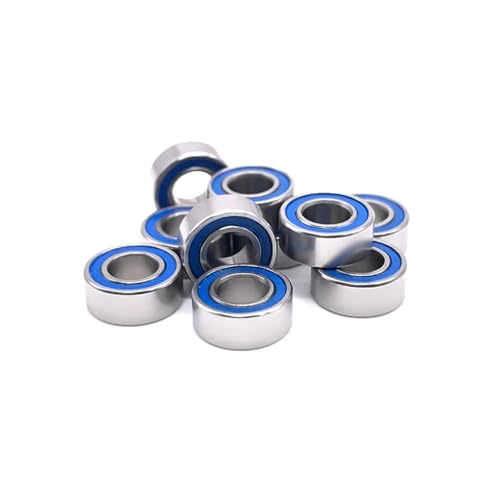 Roulements à billes miniatures MR105RS bleus de 5x10x4 mm pour modélisme - 4