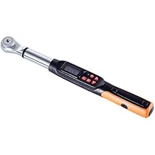 1/2" Digital Adjustable Torque Wrench with Buzzer and LED Flash Alarm,6.8135 Nm,599.5 ft.-lb Torque Range Portable Precision Torque Measuring Tools