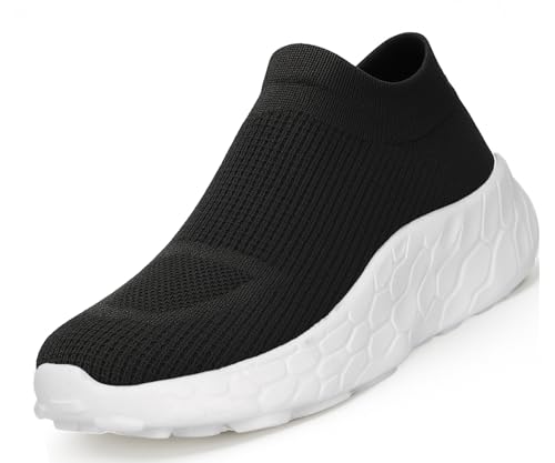 Image of Kraasa Walking Shoes for Men Height Increasing Sports Shoes Ultra Grip Soft Sole Gym Shoes Workout Lightweight Running Shoes for Men
