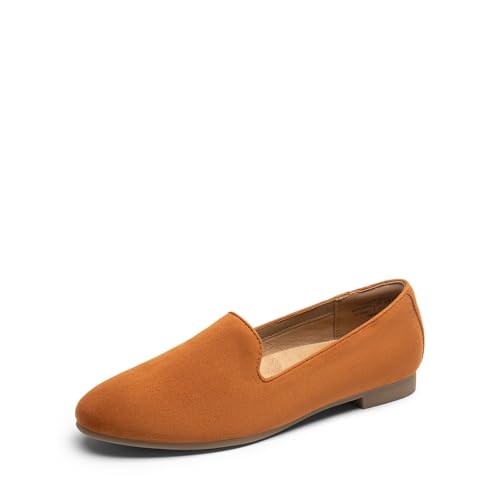 Image of DREAM PAIRS Round Toe Flats for Women Dressy Comfortable, Slip-On Dress Business Casual Office Work Shoes for Women