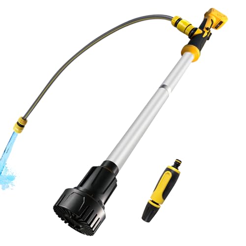 Cordless Stick Water Transfer Pump Compatible with De-Walt 18V, Portable Transfer Pump, 3M Head Height, 3600 L/h High Flow for Basement, Pool, Pond, Rain Barrels, Boat Draining (No Battery)