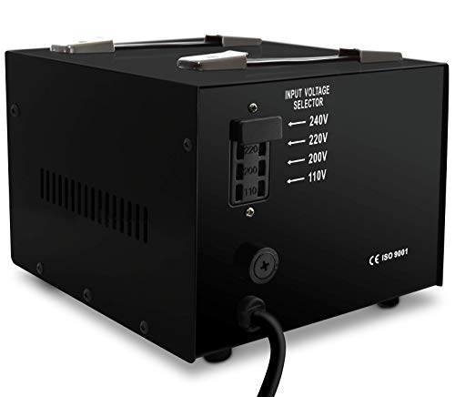 Image of ROCKSTONE POWER 5000 Watt Voltage Converter Transformer - Heavy Duty Step Up /Down AC 110V /120V /220V /240V Power Converter - Circuit Breaker Protection - DC 5V USB Port - CE Certified [3-Year Warranty]