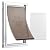 VEVOR Pet Door for Interior and Exterior Doors, Aluminum Frame, Metal Closing Panel and Lock, Strong and Durable Dog Door, Pet Door Suitable for Extra Large Dogs (White-Extra Large)
