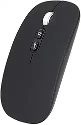 Mouse SILENCIOSO SLIM RECARREGÁVEL Bluetooth Para todos Notebook Dell - Lenovo - HP - ASUS - LG e Microsoft Surface